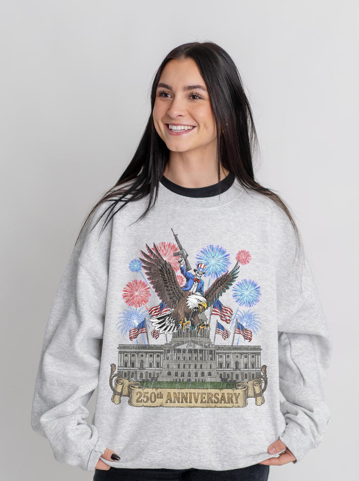 250th ANNIVERSARY v1 - CREWNECK SWEATSHIRT – Sweatshirt – Dead Threads Apparel