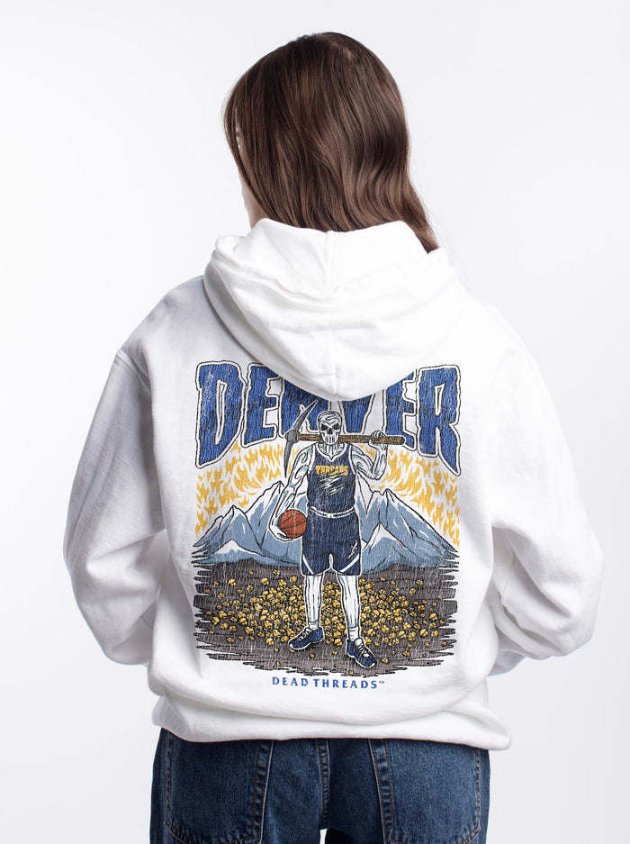 DENVER BASKETBALL - “DT ESSENTIAL" HOODIE – Hoodie – Dead Threads Apparel