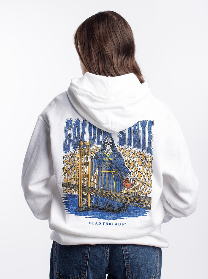 GOLDEN STATE BASKETBALL - HOODIE – Hoodie – Dead Threads Apparel