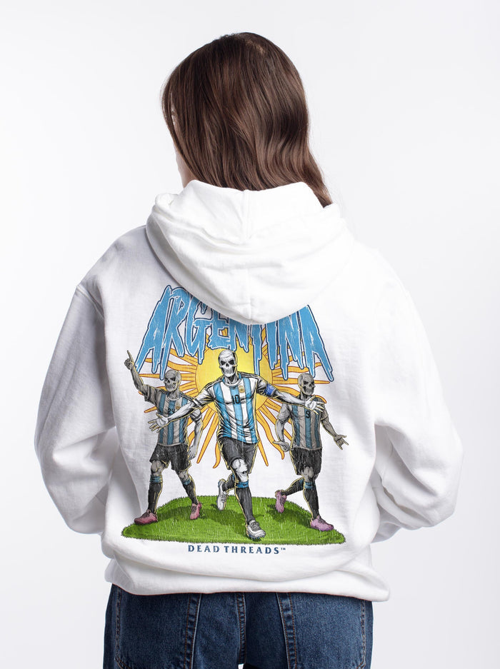 ARGENTINA SOCCER - “DT ESSENTIAL" HOODIE – Hoodie – Dead Threads Apparel