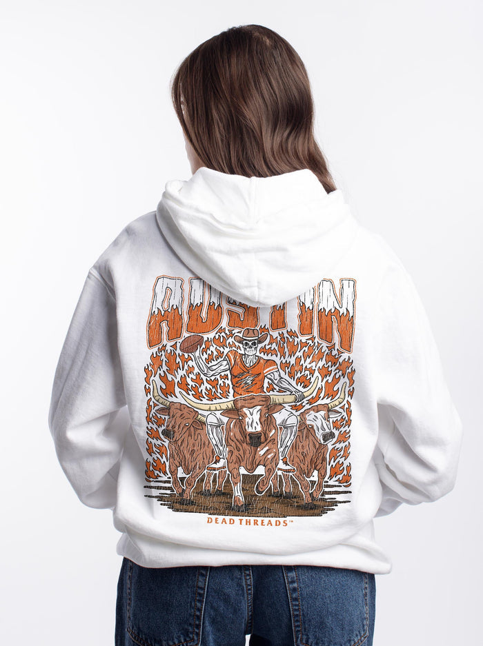 AUSTIN FOOTBALL - “DT ESSENTIAL" HOODIE – Hoodie – Dead Threads Apparel