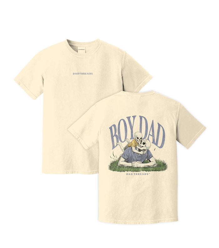 BOY DAD V1 (SOLO PROJECT) - “DT ESSENTIAL" PREMIUM T-SHIRT – T-Shirt – Dead Threads Apparel
