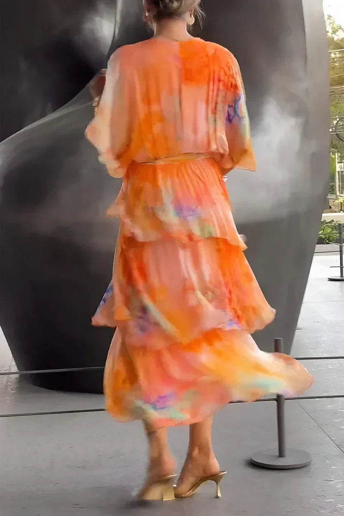 Cassia – Women’s Flowing Chiffon Dress