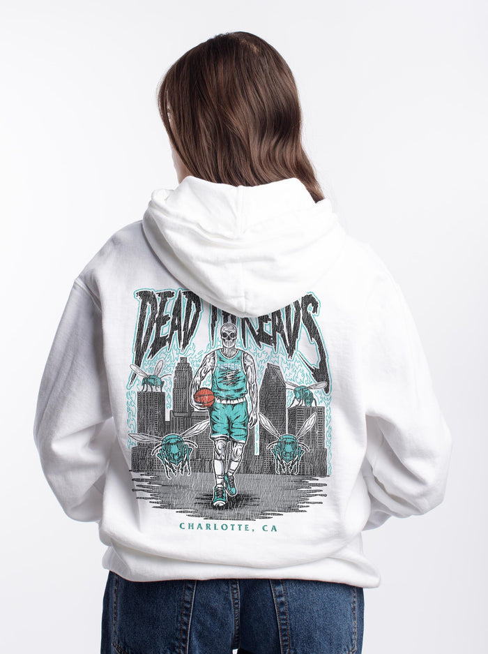 CHARLOTTE BASKETBALL - “DT ESSENTIAL" HOODIE – Hoodie – Dead Threads Apparel