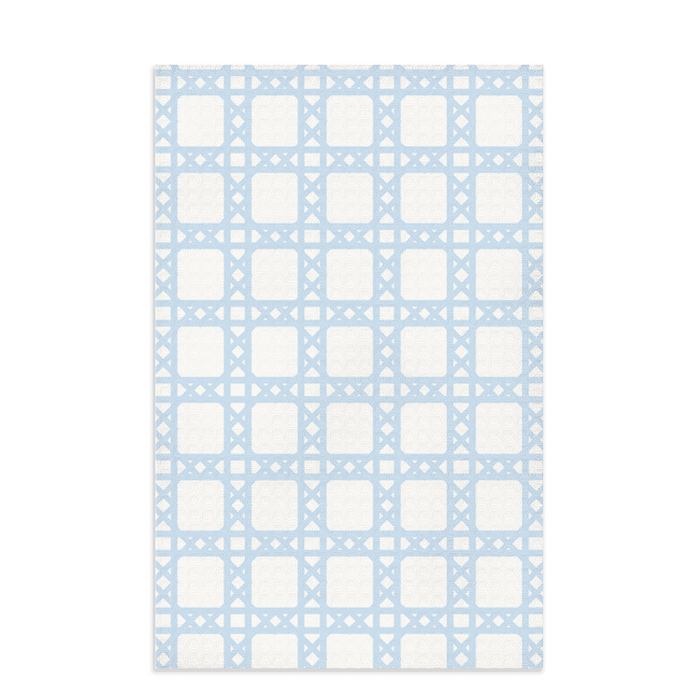 Chippendale Dish Towel - Blue Chippendale
