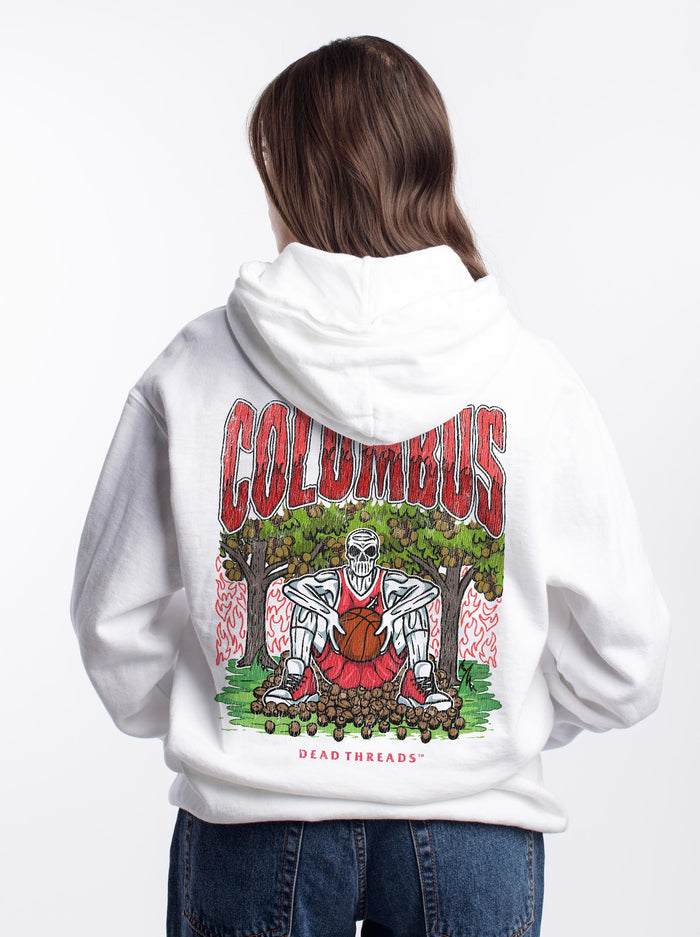 COLUMBUS BASKETBALL - “DT ESSENTIAL" HOODIE – Hoodie – Dead Threads Apparel
