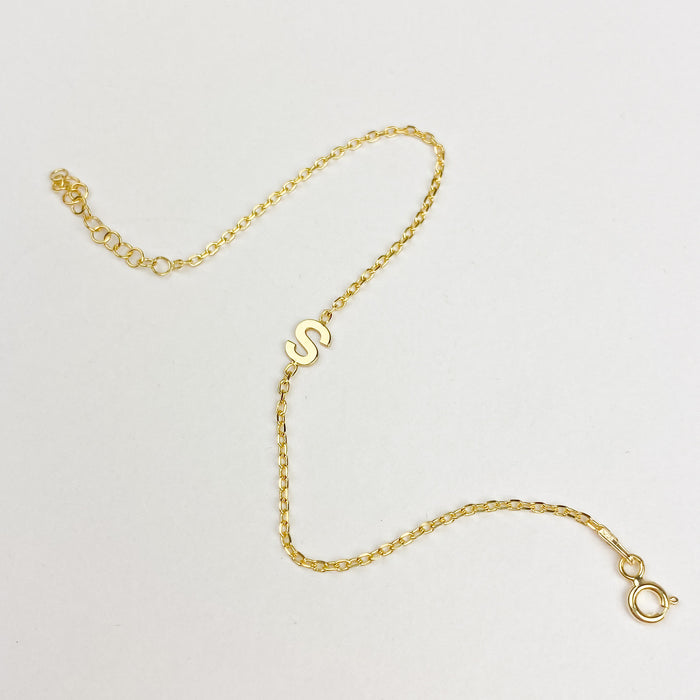 Custom Initial Bracelet - Single Initial