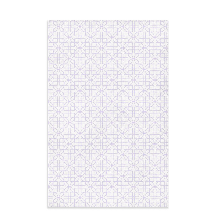 D&D Lattice Dish Towel - Lilac