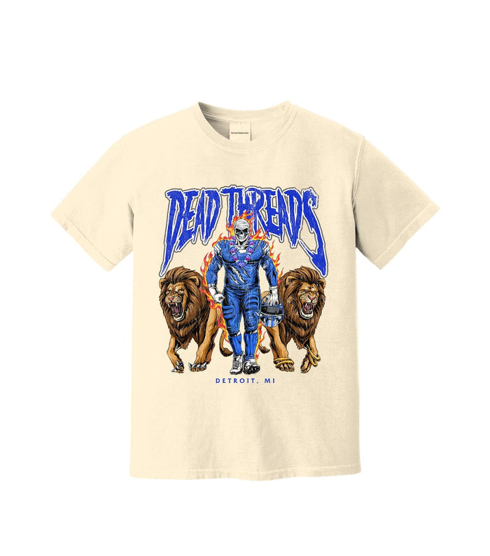 DETROIT FOOTBALL v4 – T-Shirt – Dead Threads Apparel