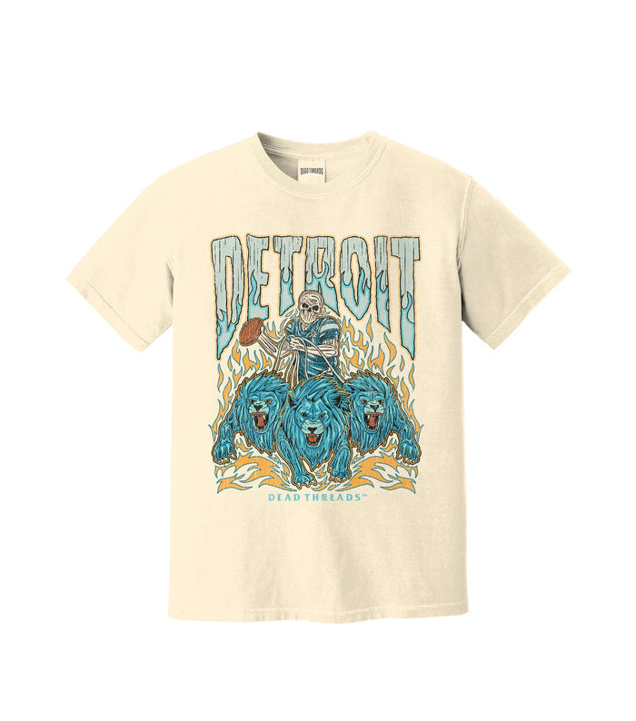 DETROIT FOOTBALL – T-Shirt – Dead Threads Apparel