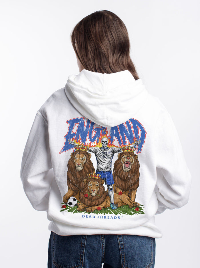ENGLAND SOCCER - “DT ESSENTIAL" HOODIE – Hoodie – Dead Threads Apparel