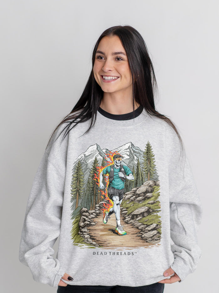 ENTRAIL RUN CREWNECK SWEATSHIRT – Sweatshirt – Dead Threads Apparel