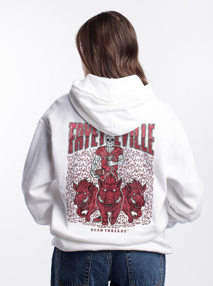 FAYETTEVILLE FOOTBALL - “DT ESSENTIAL" HOODIE – Hoodie – Dead Threads Apparel