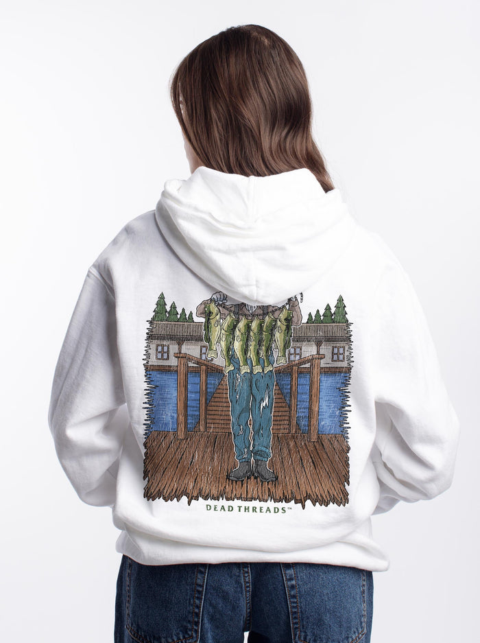 FISH FOR DINNER - “DT ESSENTIAL" HOODIE – Hoodie – Dead Threads Apparel