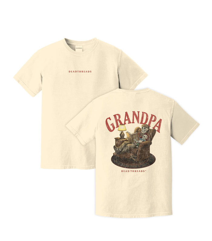 GRANDPA v1 - “DT ESSENTIAL" PREMIUM T-SHIRT – T-Shirt – Dead Threads Apparel