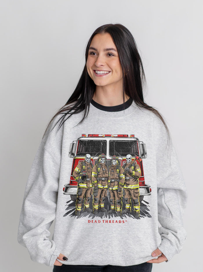 HALLIGAN HEROES CREWNECK SWEATSHIRT – Sweatshirt – Dead Threads Apparel