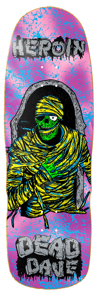 HEROIN DEAD DAVE KO2 MUMMY DECK (10.125)