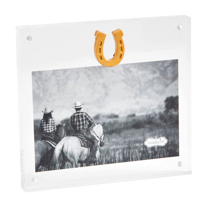Horse Shoe Acrylic Frame