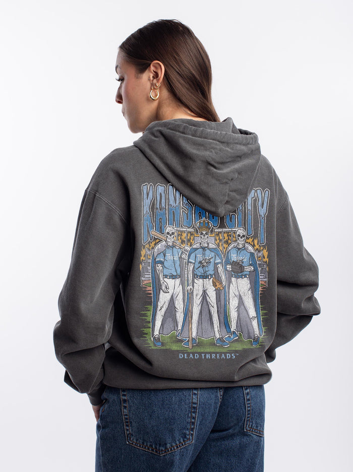 KANSAS CITY BASEBALL - HOODIE – Hoodie – Dead Threads Apparel