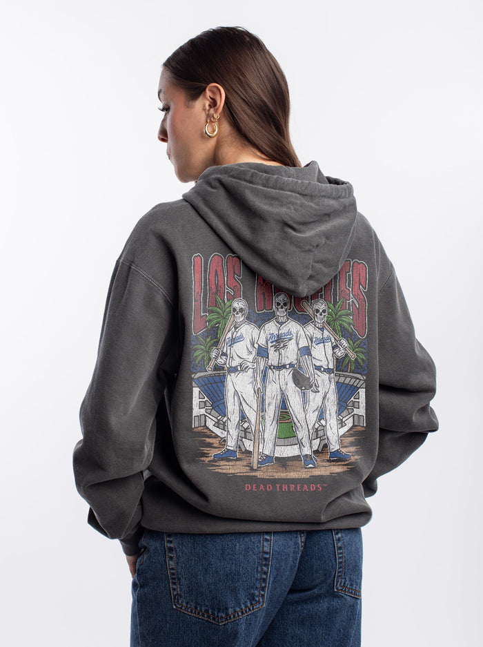 LOS ANGELES "BLUE" BASEBALL - HOODIE – Hoodie – Dead Threads Apparel