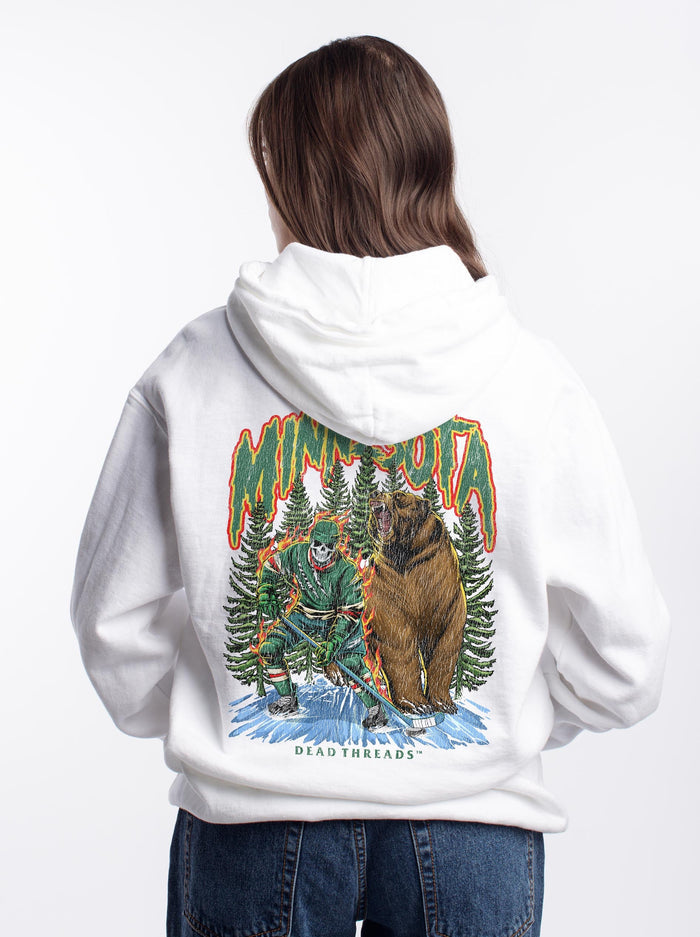 MINNESOTA HOCKEY - “DT ESSENTIAL" HOODIE – Hoodie – Dead Threads Apparel