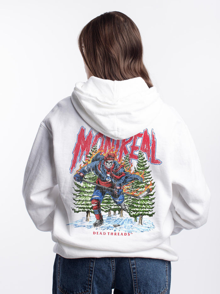 MONTREAL HOCKEY - “DT ESSENTIAL" HOODIE – Hoodie – Dead Threads Apparel