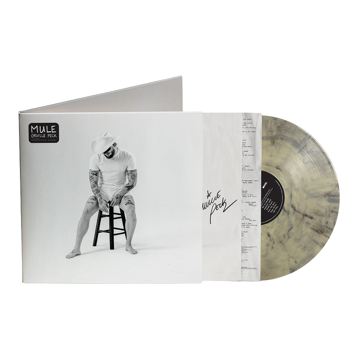 Orville Peck Mule album with truvis smoke 1LP and signed insert.