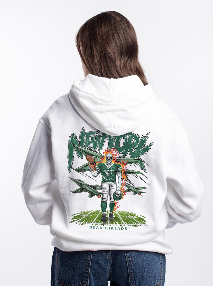 NEW YORK FOOTBALL GREEN - HOODIE – Hoodie – Dead Threads Apparel