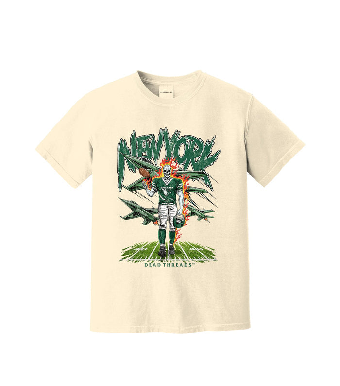 NEW YORK FOOTBALL GREEN – T-Shirt – Dead Threads Apparel