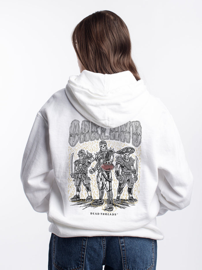 OAKLAND FOOTBALL - HOODIE – Hoodie – Dead Threads Apparel