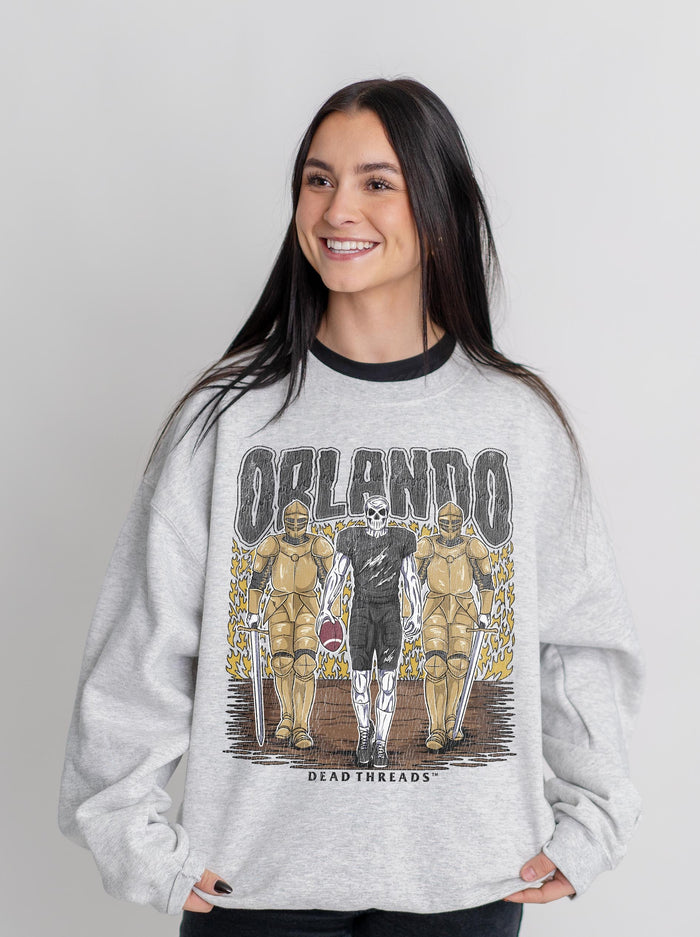 ORLANDO FOOTBALL CREWNECK SWEATSHIRT – Sweatshirt – Dead Threads Apparel