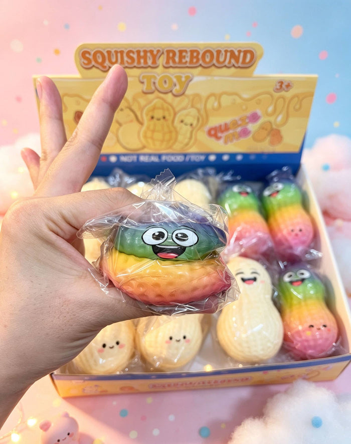 Peanut Slow Rise Squishy Stress Relief Fidget Toy