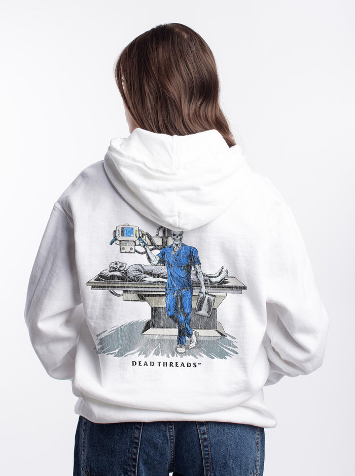 RADIATION REAPER (X - RAY, MALE) - “DT ESSENTIAL" HOODIE – Hoodie – Dead Threads Apparel