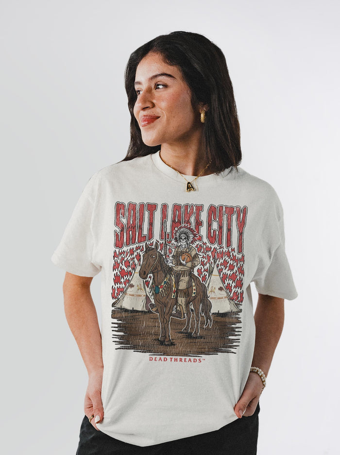 SALT LAKE CITY BASKETBALL – T-Shirt – Dead Threads Apparel