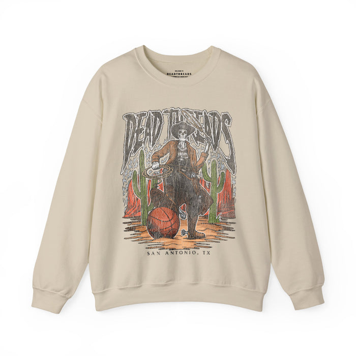 SAN ANTONIO BASKETBALL - CREWNECK SWEATSHIRT