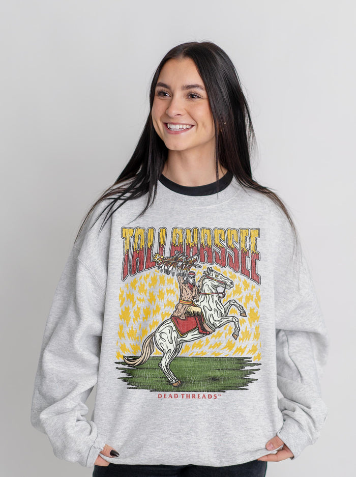 TALLAHASSEE CREWNECK SWEATSHIRT – Sweatshirt – Dead Threads Apparel