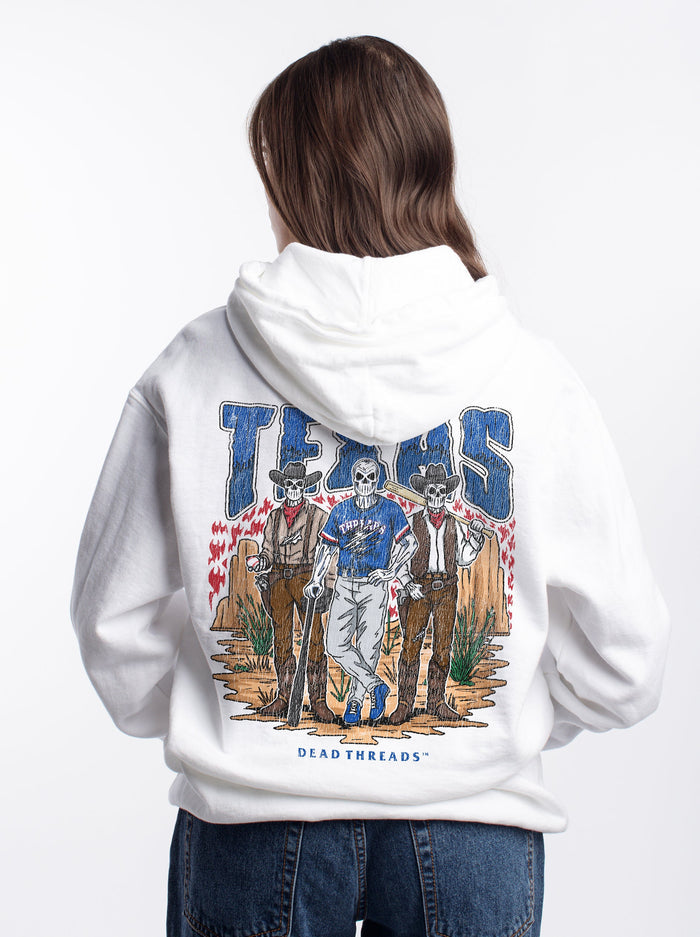 TEXAS BASEBALL - “DT ESSENTIAL" HOODIE – Hoodie – Dead Threads Apparel