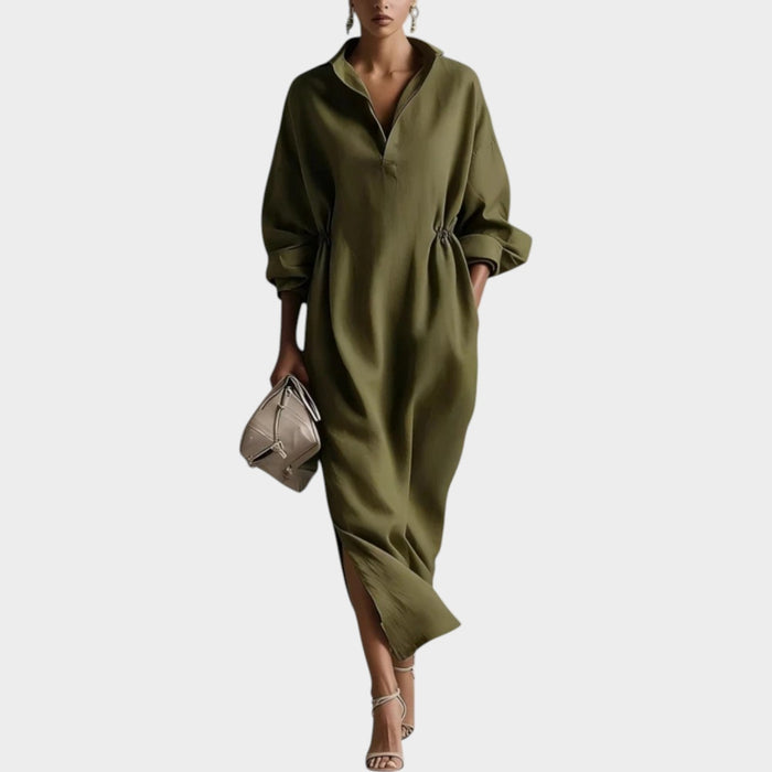 Valentina | Relaxed Midi Shirt Dress