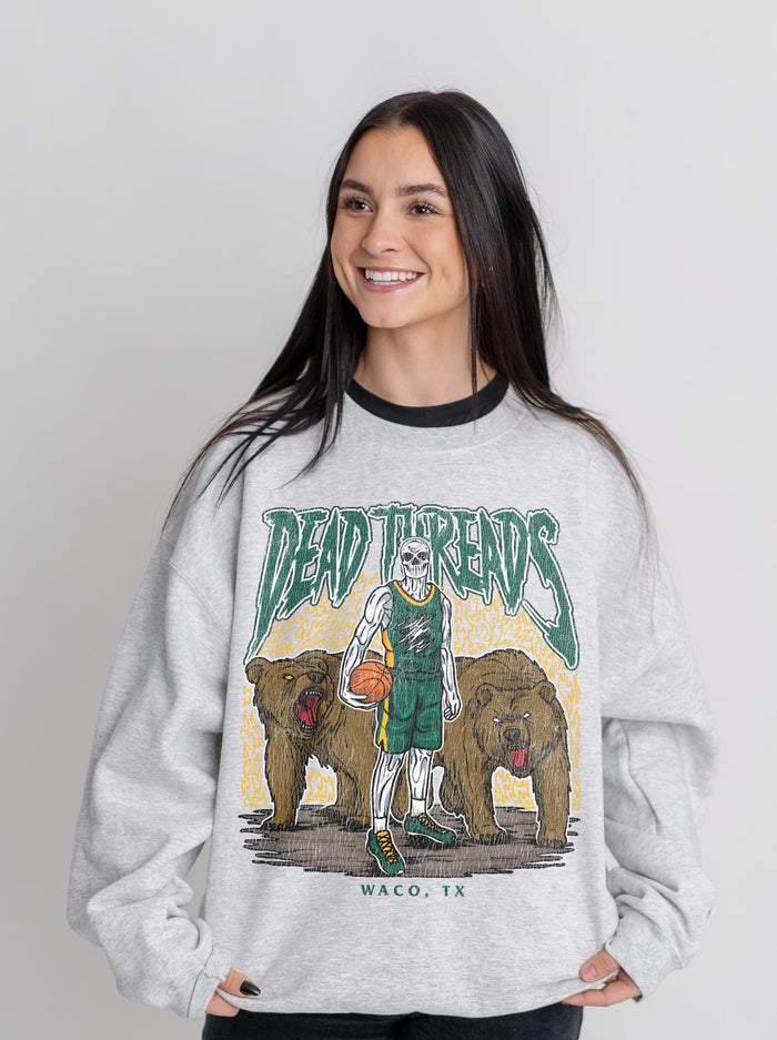 WACO BASKETBALL - CREWNECK SWEATSHIRT – Sweatshirt – Dead Threads Apparel