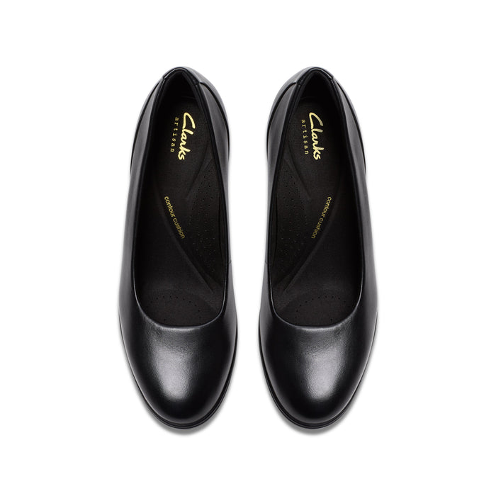 Womens - Shaya Poppy Black Leather