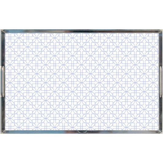Acrylic Tray - D&D Lattice Blue