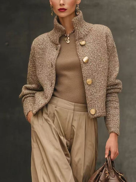 ADELINE| Tailored Wool-Blend Jacket