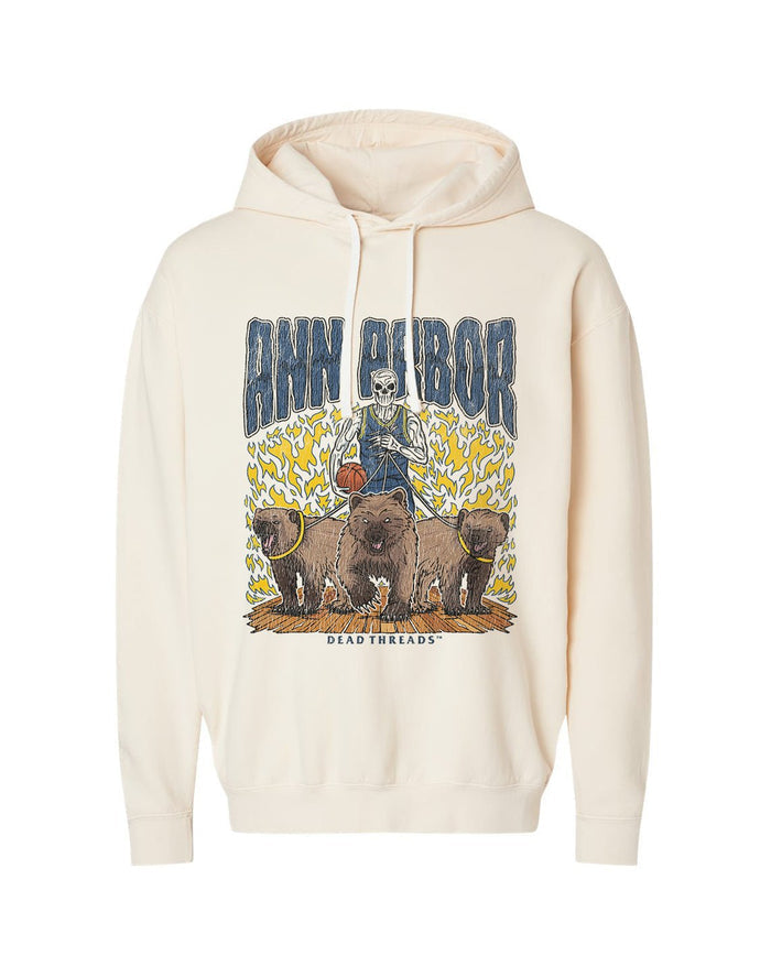 ANN ARBOR BASKETBALL - LIGHTWEIGHT HOODIE – Lightweight – Dead Threads Apparel