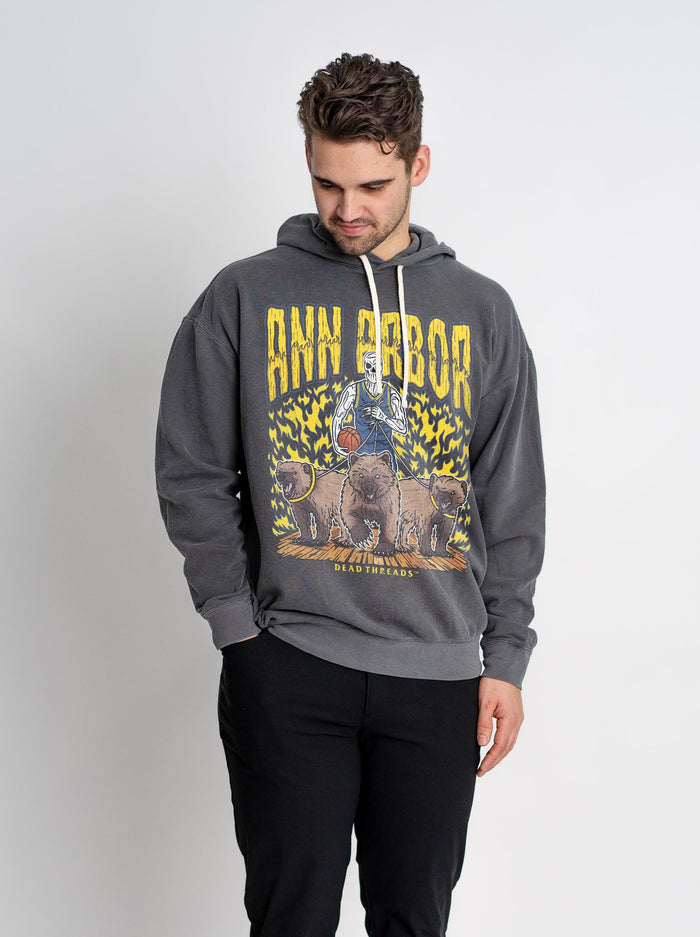 ANN ARBOR BASKETBALL - LIGHTWEIGHT HOODIE – Lightweight – Dead Threads Apparel