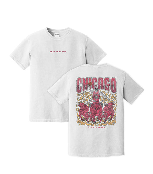 CHICAGO BASKETBALL - “DT ESSENTIAL" PREMIUM T - SHIRT – T-Shirt – Dead Threads Apparel