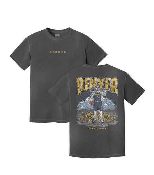 DENVER BASKETBALL - “DT ESSENTIAL" PREMIUM T - SHIRT – T-Shirt – Dead Threads Apparel