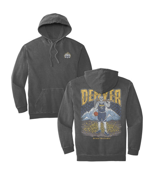 DENVER BASKETBALL - HOODIE – Hoodie – Dead Threads Apparel