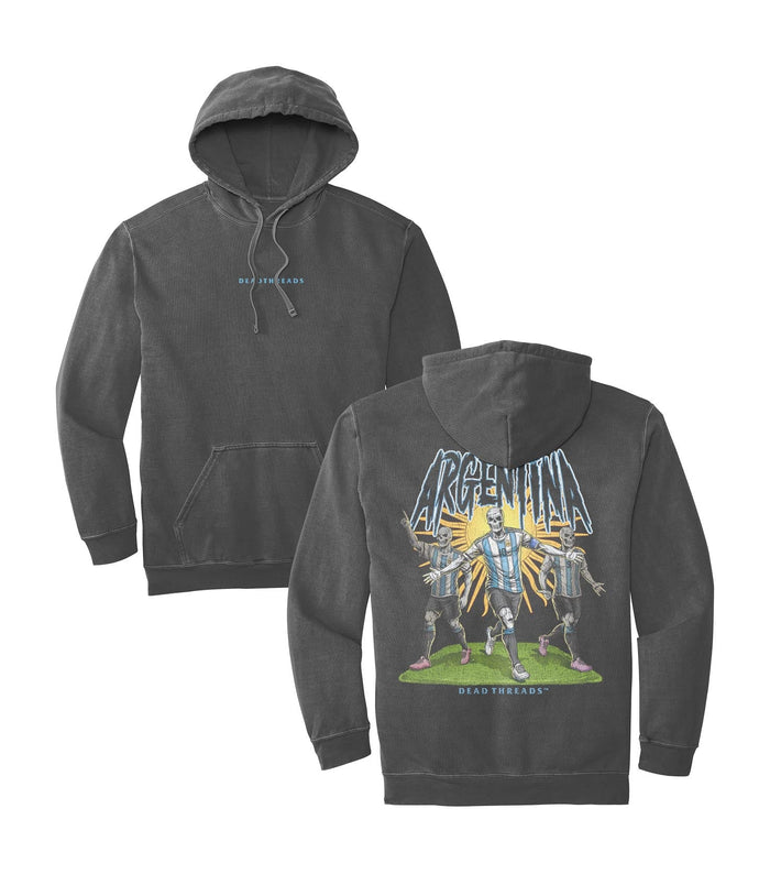 ARGENTINA SOCCER - “DT ESSENTIAL" HOODIE – Hoodie – Dead Threads Apparel