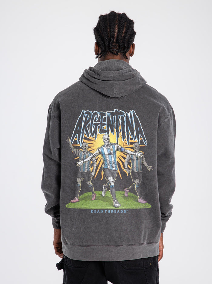 ARGENTINA SOCCER - “DT ESSENTIAL" HOODIE – Hoodie – Dead Threads Apparel