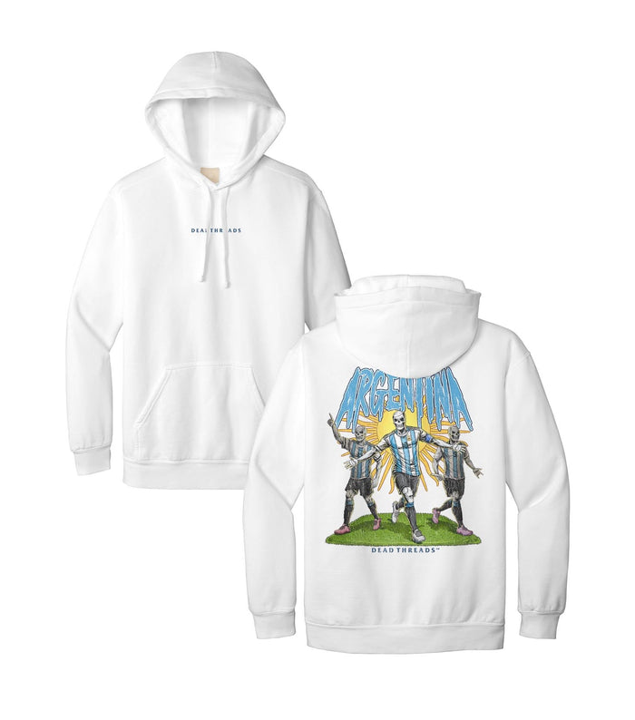 ARGENTINA SOCCER - “DT ESSENTIAL" HOODIE – Hoodie – Dead Threads Apparel